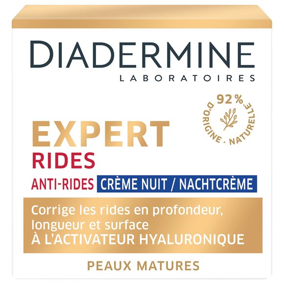 Crema de Noche Diadermine 50 ml Antiarrugas Expert