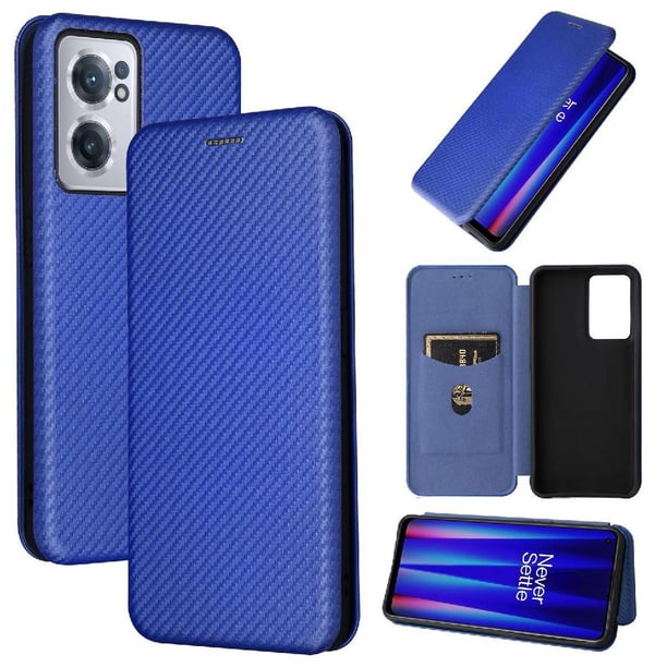 Funda Flip para FOXDOCK OnePlus NORD CE2 - Funda magnética de negocios, funda protectora delgada