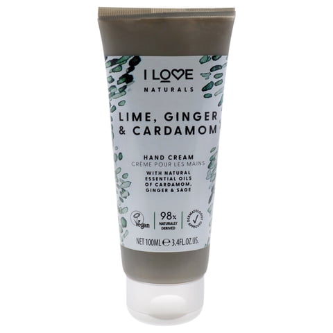 Crema I Love Cosmetics Naturals Lima-Jengibre Y Cardamomo 100Ml