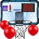 thumbnail image 1 of Aro de baloncesto TREYWELL para interiores, miniaro con luces LED, 1 of 6