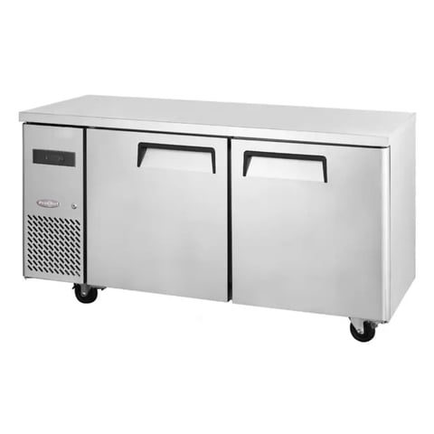 Prochef - Meson Refrigerado 150 Cm Acero Inox. 2 Puertas 400 Litros