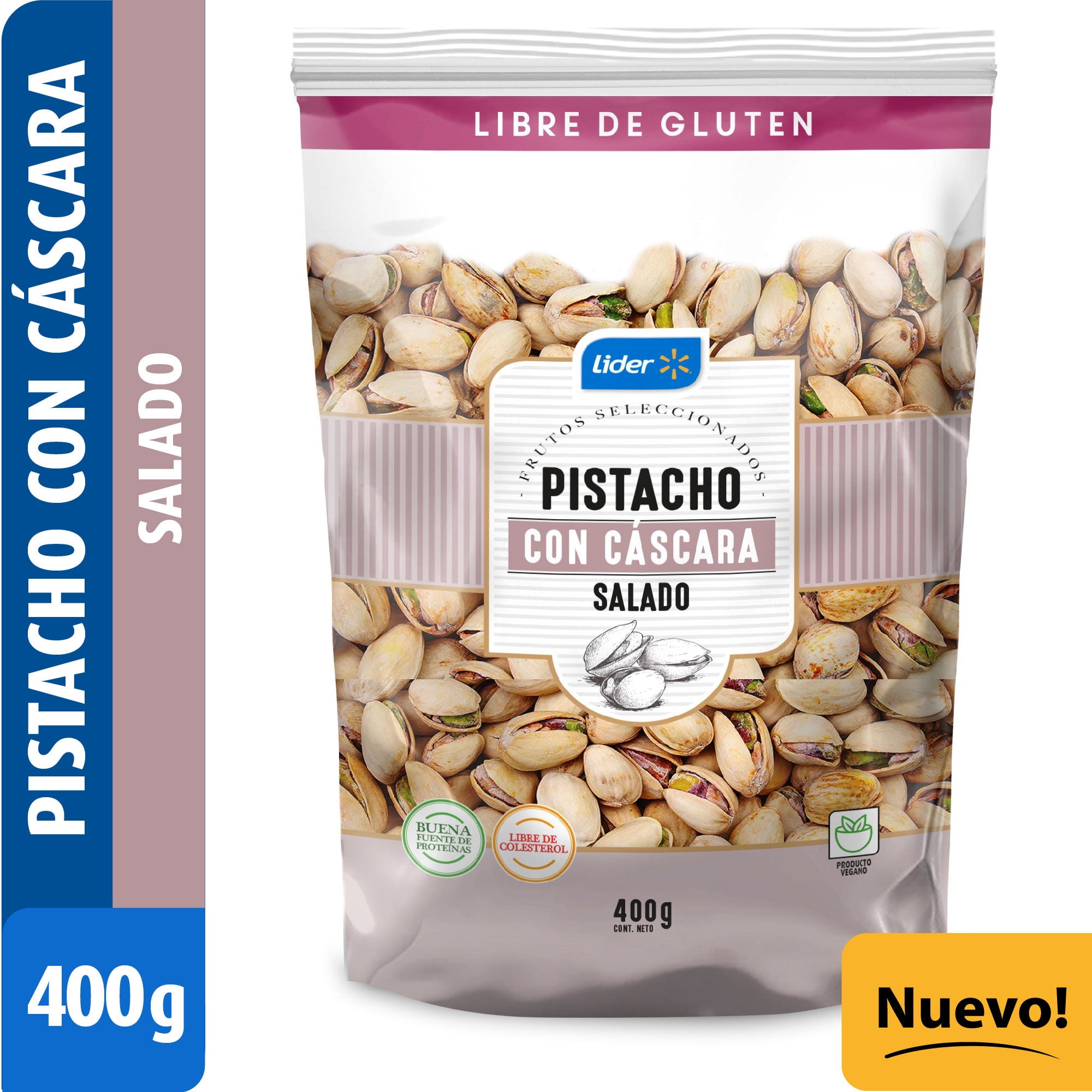 Pistacho Con Cascara Salado 400 g