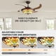 thumbnail image 2 of Ventilador de techo APBEAMLighting 132 cm Tiffany LED 63 W, 2 of 9