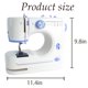 thumbnail image 5 of Máquina de coser mini WATMXAWAY de 12 puntadas y 2 velocidades, 5 of 6