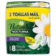 thumbnail image 3 of Toallas Higiénicas Naturella Nocturna Flujo Súper Abundante Extra Largas, 8 u, 3 of 8