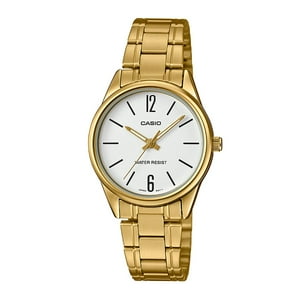 Reloj Casio Ltp-V005G-7Budf Acero Mujer Dorado Dorado