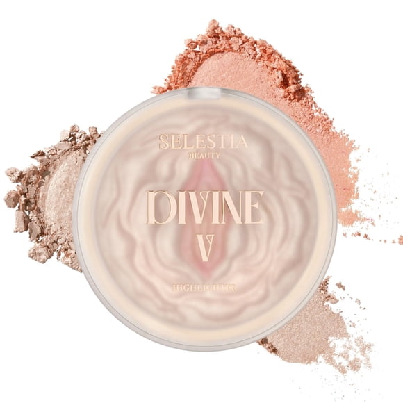 Iluminador en polvo SELESTIA BEAUTY Divine V Radiant Glow 15 ml