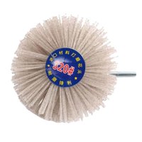 Magideal - Cepillo De Rueda De Para Pulir Carpintería, Cepillo De Alambre, De Cepillo De Copa De Rueda, Herramientas Rotativas, Cepillo De Pulido De Grano 320