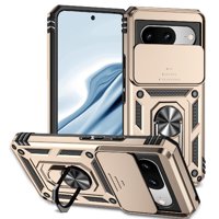 Estuche Gangxun Para Google Pixel 8, Soporte Giratorio 360°, Estilo Mecánico Y Magnético