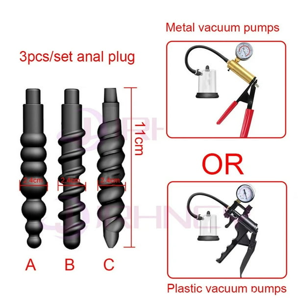 2023 New Vacuum Anal Pump Prostate Massage Anal Dilator Buttplug For Women Breast/Vagina Sucking Adult Sex Toys Anal Plug