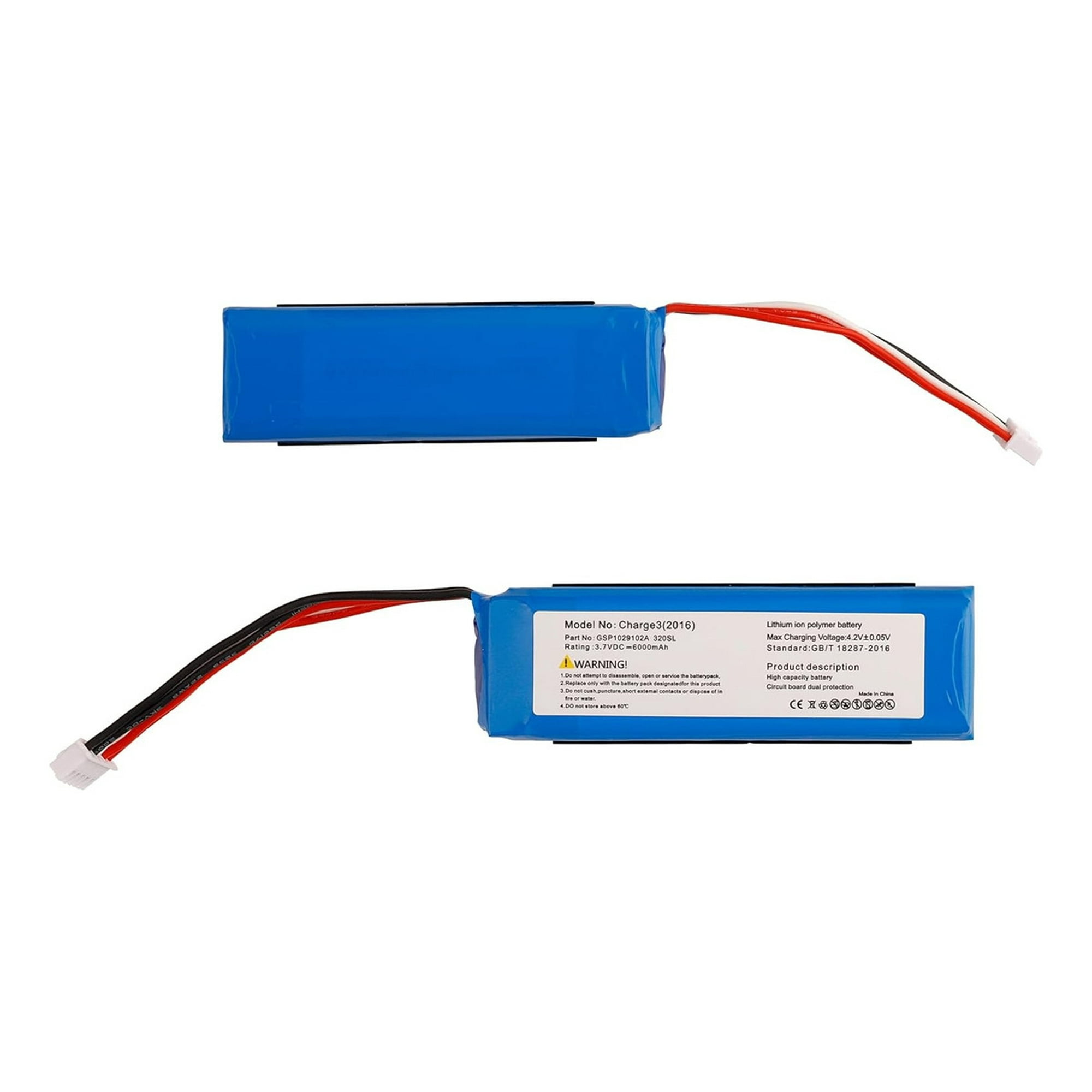 Genérico - Bateria Repuesto Para Jbl Charge 3 (2016) Gsp1029102a 320sl