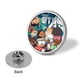 thumbnail image 3 of Stugo theme Round Button Badge Premium Metal Construction Ideal For High end Events 2 8 Cm, 3 of 6