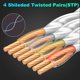 thumbnail image 5 of Cable Ethernet Folishine Cat 7 de 30 pies de alta velocidad y 10 Gbps, blanco, 5 of 8