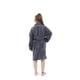 thumbnail image 2 of Albornoz polar de microfibra para niñas BC BARE COTTON, gris, 2 of 6