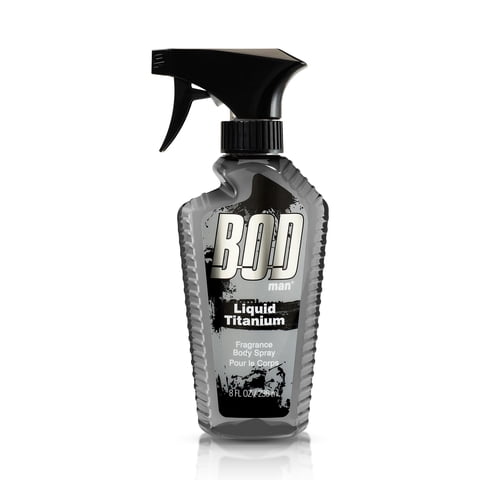 Fragrance Body Spray Parfums De Coeur Bod Man Liquid Titanium 240 Ml Para Hombre
