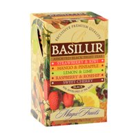 Basilur - Te Negro Frutal Magic Fruits Caja 25 Bolsas
