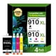thumbnail image 1 of Paquete combinado de cartuchos de tinta INFITONER 910XL 8025e 8015e para HP, 1 of 7