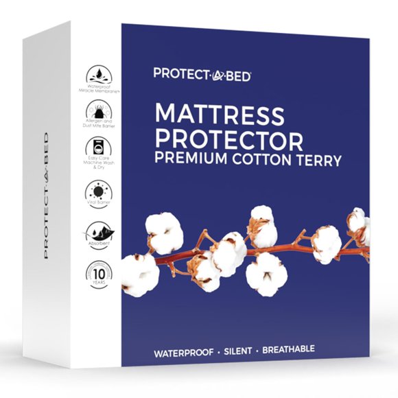 Protectores de colchón Protect-A-Bed Premium Cotton-Terry