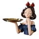 thumbnail image 3 of Bandeja De Almacenamiento Para Llaves, Figurita De Princesa, Joyería, Pendientes, Bandeja Para Mueble De TV, Azul, 3 of 4