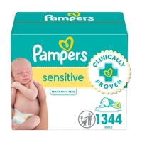 Toallitas Para Bebés Pampers Sensitive A Base De Agua 1344