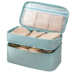 Malltradecl - Organizador De Ropa Interior Bolso Impermeable De Viaje - Celeste