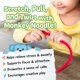thumbnail image 3 of Paquete de 5 Juguetes Sensoriales Monkey Noodle para Niños Mayores de 3 Años, 3 of 6