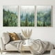 thumbnail image 1 of 3pcs Landscape Chinese Style Forest Green Canvas Painting Posters And Prints Wall Art Living Room Decor, 1 of 3