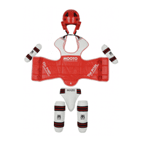 Linea Sport - Kit Completo De Taekwondo Adulto Con Peto Y Protecciones Talla L