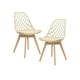 thumbnail image 1 of Pack 2 Silla Tulip Acolchada Mesh Beige, 1 of 3