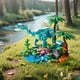 thumbnail image 3 of Set De Bloques De Construcción Mundo De Dinosaurios Brachiosaurus, 3 of 7