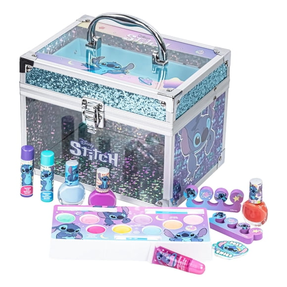 Estuche Beauty Set Townley Girl Stitch Train con maquillaje para niñas