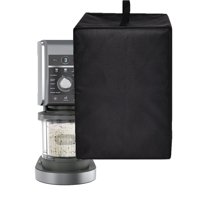 Xusx111 - Cubierta De La Fabricante De Helados Resistente Al Calor Resistente Al Polvo Protector De La Cubierta De La Fabricante De Tratamientos Congelados (Negro, Solo Hay Una Cubierta De Polvo)