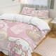 thumbnail image 1 of Cinnamoroll 3-Piece Twin Bed Set - Includes 1 Single Comforter And 2 Pillowcases Bedding - Fade Resistant Microfiber - Cinnamoroll, 1 of 4