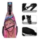 thumbnail image 3 of Lizzie McGuire Riñonera Bandolera con Estampado Integral para Hombres y Mujeres, Bolso Cruzado Gráfico de Tendencia, Mochila de Hombro Streetwear para Ciclismo y Deportes, Riñonera Versátil Casual, 3 of 6