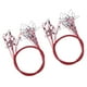 thumbnail image 3 of 20Pcs / Lot Pesca Líder De Alambre De Acero Inoxidable Con Giratorios Y Broches Rojo, 3 of 3