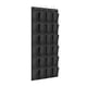 thumbnail image 2 of Sobre La Puerta Zapatos Colgantes Organizador 24 Bolsillos De Malla Grande Bolsa Negra, 2 of 5
