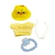 thumbnail image 2 of Conjunto De Ropa Para Muñecas, Suave, Para Hacer Tus Propias Muñecas, Para Niños De 5 A 7 Años, 8 A 10 Años, Con Colgante, Sombrero Amarillo, 2 of 3