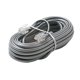 thumbnail image 1 of Cable de línea Steren 304-025SL 4C 7.5 m Clasificación modular Plata, 1 of 1