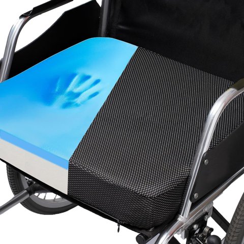 Cojín Para Silla De Ruedas Cylen Ifoam Con Capa De Espuma Viscoelástica Con Gel