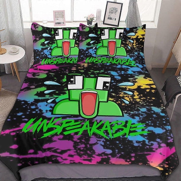 Juego De Funda Nórdica Unspeable Girl Ropa De Cama Suave Y Cómoda Juego De Funda Nórdica De 3 Piezas Ultrasuave Y Agradable Para La Piel