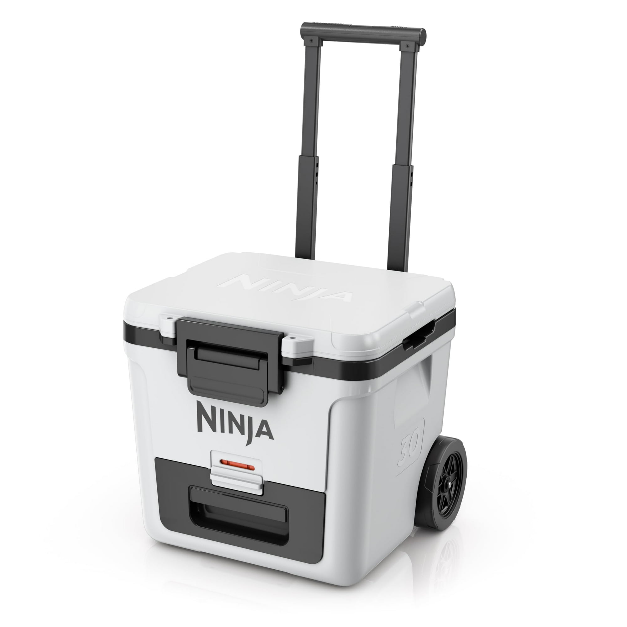 Cooler Ninja Frostvault 30qt Con Ruedas Aisladas, Color Blanco Nube