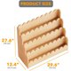 thumbnail image 2 of SpaceAid 4Tier Scalloped Bookshelf, Montessori Bookcase for, 2 of 3