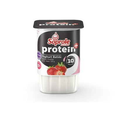 Yoghurt Protein Sabor Frutilla Pote 155 G Soprole