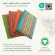 thumbnail image 2 of DG Collections Salsa Stripe Kitchen Dish Towels, 100% Cotton, 2 of 3
