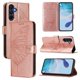 thumbnail image 5 of Funda cartera mariposa para Samsung Galaxy A16 4G con soporte y ranuras para tarjetas Oro rosa, 5 of 5
