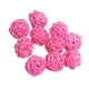 thumbnail image 5 of 10 unids 3 cm mimbre bolas de ratán navidad banquete de boda artesanía decorativa rosa, 5 of 5
