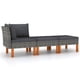 thumbnail image 1 of Conjunto de Lounge de Jardín Casafoyer en Poliratán con Madera Sólida de Eucalipto, 1 of 5