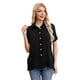 thumbnail image 3 of Blusa Mujer Manga Corta Algodón Botones 0055, 3 of 3