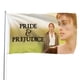 thumbnail image 1 of Orgullo y Prejuicio Bandera impresa con temática, regalo perfecto para fanáticos, amigos y familiares, y adecuada para actividades al aire libre e interiores, decoraciones de fiesta. 120*180CM, 1 of 6