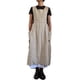 thumbnail image 1 of Vestido informal holgado de lino y algodón para mujer, con tirantes largos, estilo pichi, con bolsillos, 1 of 5